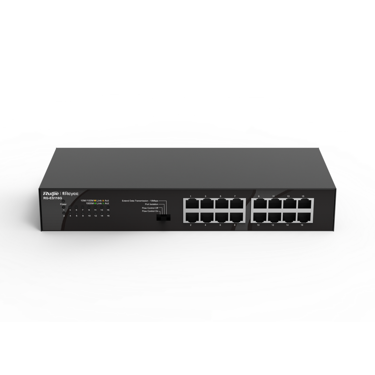 RUIJIE REYEE 16-PORT 10/100/1000MBPS NON POE UNMANAGED SWITCH RG-ES116G
