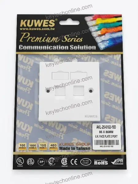 KUWES واجهة حائطية مزدوجة AKL-25-6102-19D