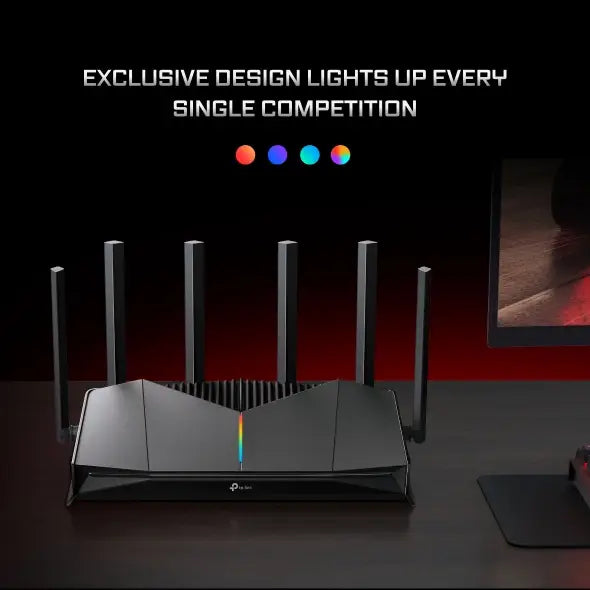 TP-LINK ARCHER GE400-BE6500 DUAL-BAND WI-FI 7 GAMING ROUTER