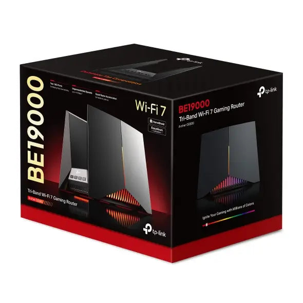 TP-LINK ARCHER GE800-BE19000 TRI-BAND WI-FI 7 GAMING ROUTER