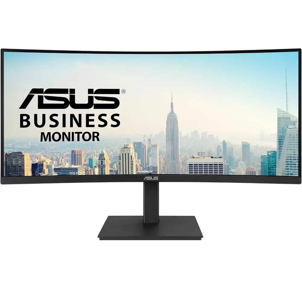 ASUS 34” VA34VCPSR 100HZ CURVED WQHD VA HDR SPEAKER USB-C 96W DOCKING MONITOR