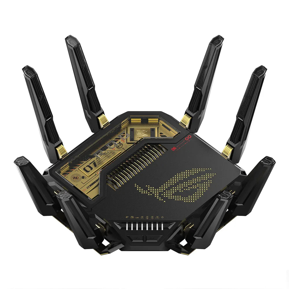 ASUS ROG GAMING RAPTURE GT-BE98 EDITION 20 WIFI7 BE25000 QUAD-BAND ROUTER 2.5G,10G