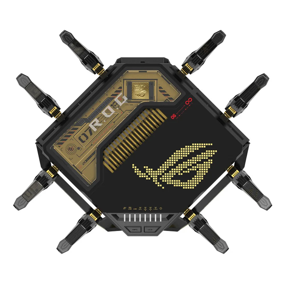 ASUS ROG GAMING RAPTURE GT-BE98 EDITION 20 WIFI7 BE25000 QUAD-BAND ROUTER 2.5G,10G