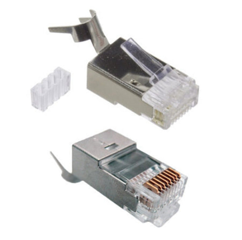 KUWES KSNT FJ456A-STP موصل معدني CAT6A 10G عدد 100 قطعة في العبوة الواحدة