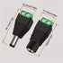 DC MALE FEMALE POSITVE AND NEGATIVE TERMINALS CONNECTORS