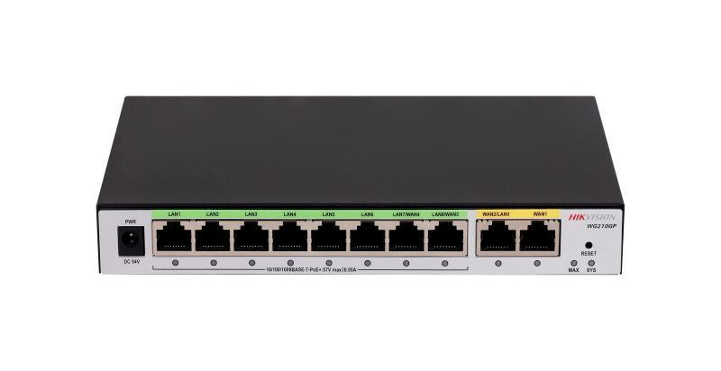 DS-3WG210GP-SI راوتر هيكفيجن الكل في واحد 10 منافذ POE