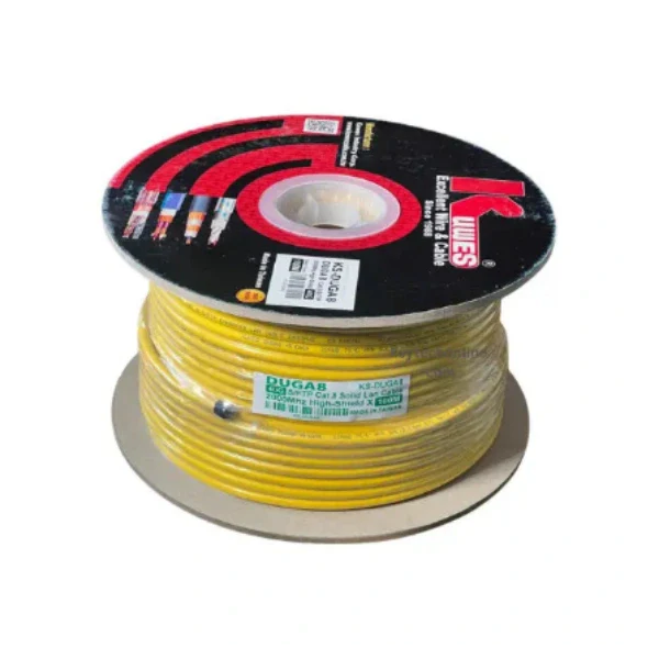 KUWES CAT8 KS-DUGA8 S/FTP HIGH SHIELD X 40G CABLE ROLL 100MTR