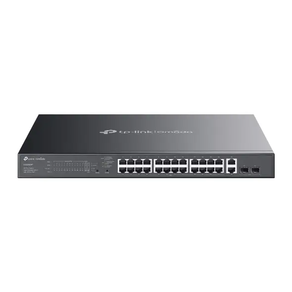 TP-LINK ES228GP 28-PORTS GIGABIT POE +2 SFP +2UPLINK MANAGED SWITCH 250W