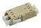 DUPLEX FIBER OPTIC ADAPTER LC/SC-SM/MM-OM3
