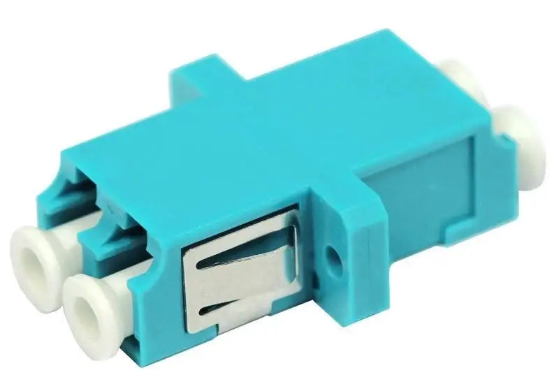 DUPLEX FIBER OPTIC ADAPTER LC/SC-SM/MM-OM3