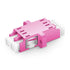 DUPLEX FIBER OPTIC ADAPTER LC/SC-SM/MM-OM4
