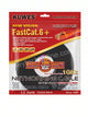 KUWES FLAT PATCH CORD CAT6 10 MTRS BLACK