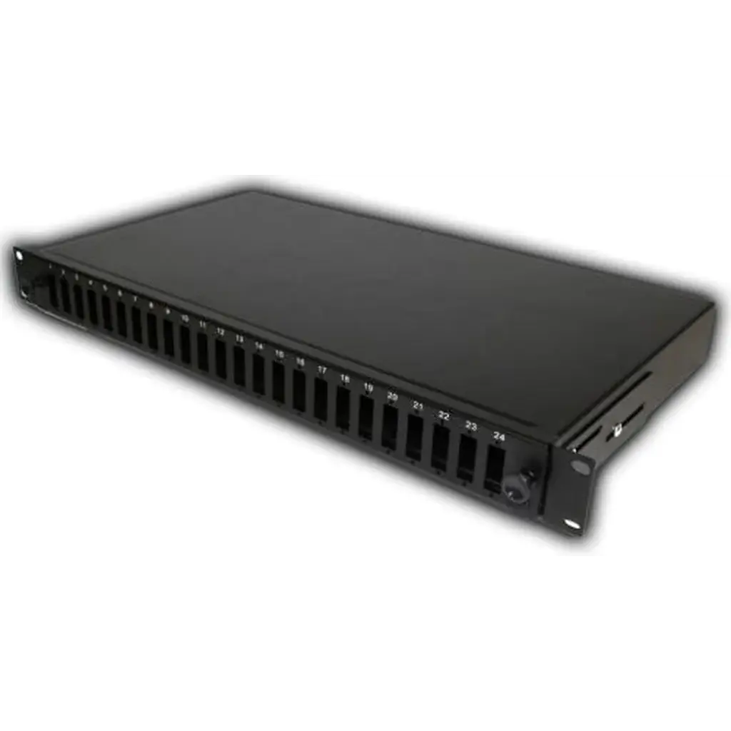 KUWES FIBER PATCH PANEL UNLOADED RACKMOUNT SC 24 PORT