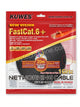 KUWES FLAT PATCH CORD CAT6 20 MTRS BLACK