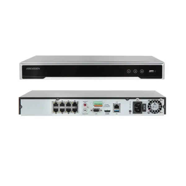 HIKVISION 4MP 8CH NVR NETWORK VIDEO RECORDER (DS-7608NXI-K1/8P)