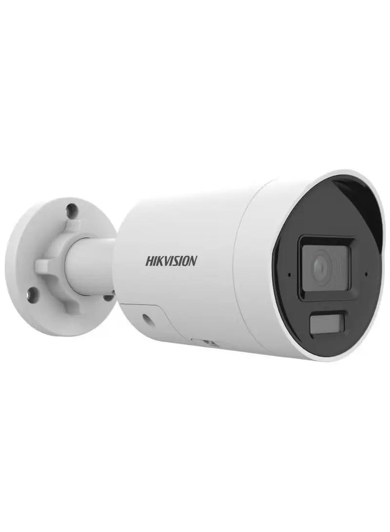 HIKVISION 8MP IP OUTDOOR ACUSENSE SMART HYBRID LIGHT BULLET CAMERA (DS-2CD2083G2-LI2U)