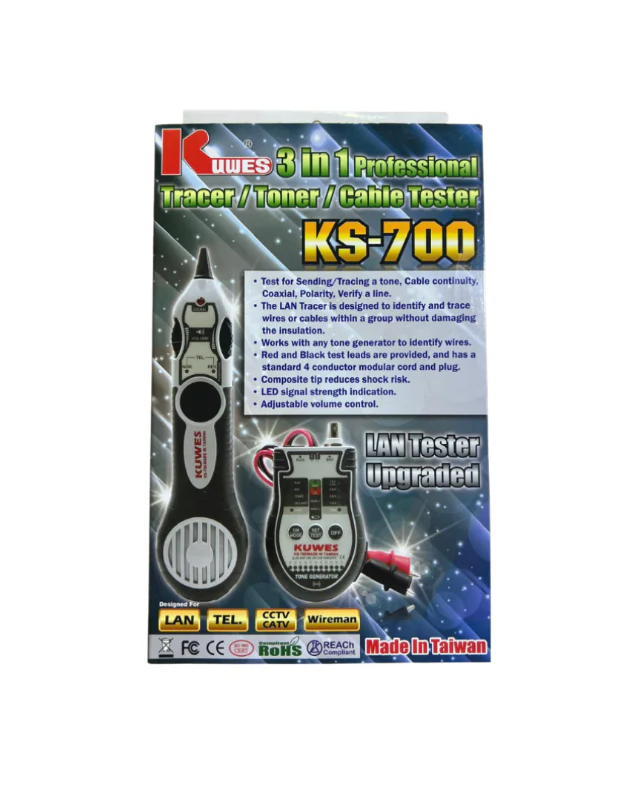 KUWES TRACER/TONER/CABLE TESTER KS-700 (3 IN 1)