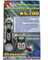 جهاز تعقب/فاحص/اختبار الكابلات KUWES KS-700 (3 في 1)