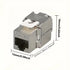 KUWES CAT6A STP 10G KEYSTONE JACK TOOL-LESS MODULE KSNT-TLSS-ABL-C6A-S3M