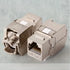 KUWES CAT6A STP 10G KEYSTONE JACK TOOL-LESS MODULE KSNT-TLSS-ABL-C6A-S3M