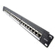 KUWES PATCH PANEL CAT6A STP 24PORT WITH MODULE KSNT-24ABL-C6A
