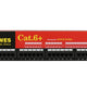 KUWES PATCH PANEL CAT6 UTP 24PORT LOADED AKS24T-KAA-C6C/BK