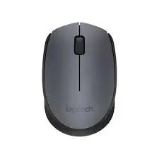 LOGITECH M170 WIRELESS MOUSE BLACK GREY
