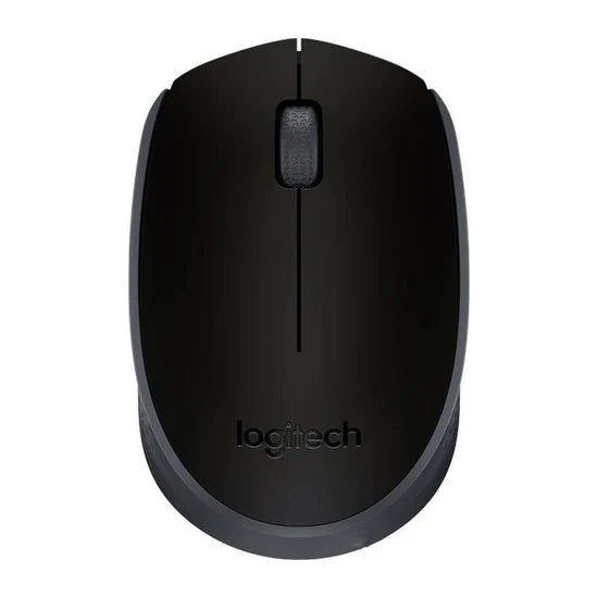 LOGITECH M171 WIRELESS MOUSE BLACK GREY