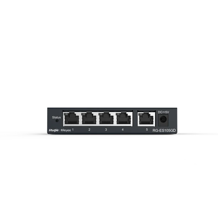 RUIJIE REYEE RG-ES105GD 5-PORT 10/100/1000MBPS NON POE UNMANAGED SWITCH