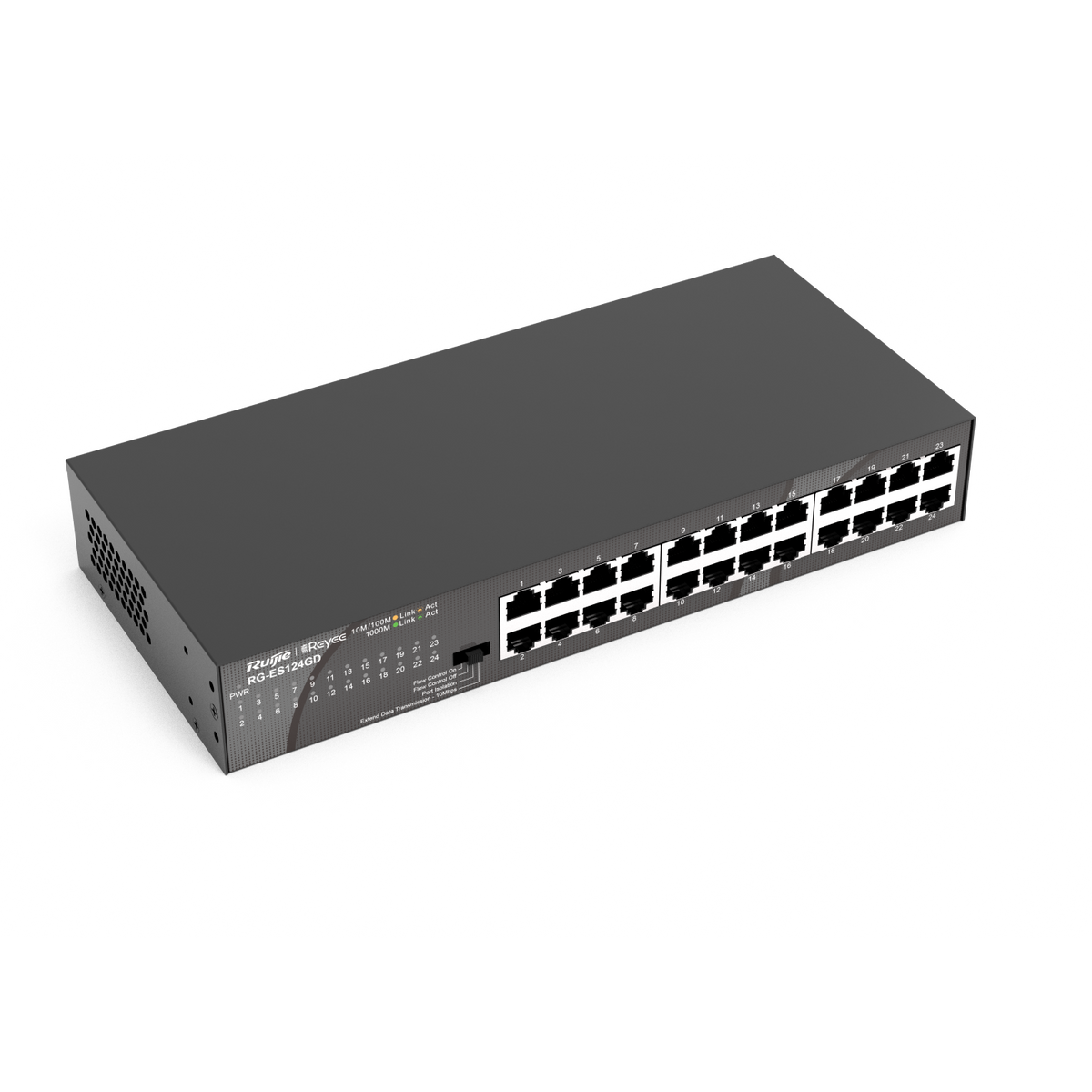 RUIJIE REYEE 24-PORT 10/100/1000MBPS NON POE UNMANAGED SWITCH RG-ES124GD