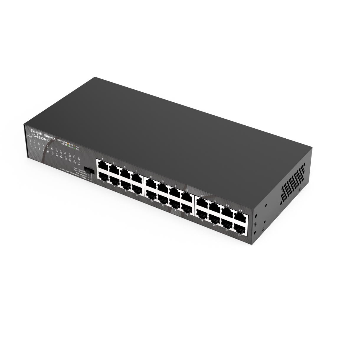 RUIJIE REYEE 24-PORT 10/100/1000MBPS NON POE UNMANAGED SWITCH RG-ES124GD