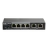 محول POE مُدار سحابيًا من RUIJIE RG-ES206GC-P بستة منافذ جيجابت