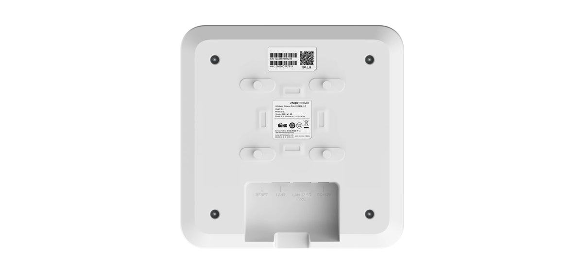 RUIJIE RG-RAP2260(E) WI-FI 6 AX3200MBPS CEILING MOUNT ACCESS POINT