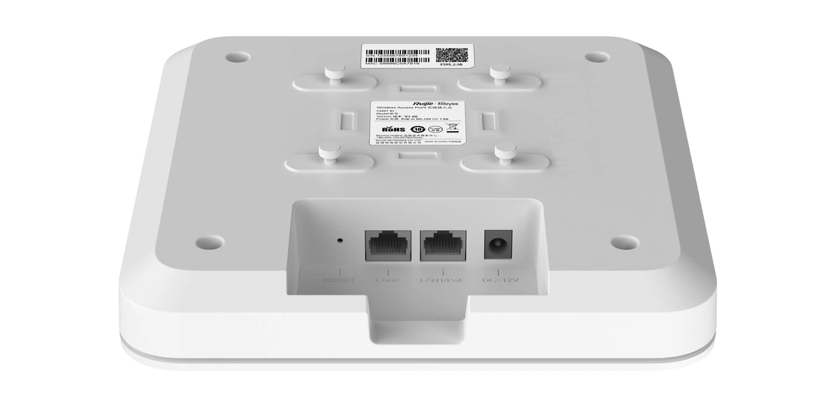 RUIJIE RG-RAP2260(G) WI-FI 6 AX1800MBPS CEILING MOUNT ACCESS POINT