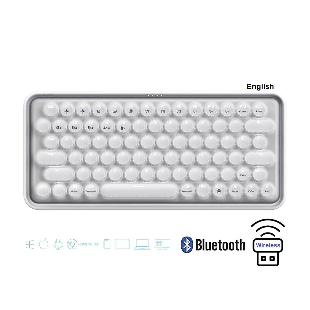 RAPOO RALEMO PRE-5 WIRELESS/BLUETOOTH COMPACT MULTI-MODE MECHANICAL KEYBOARD