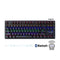 RAPOO V500PRO-87 WIRELESS/BLUETOOTH COMPACT MULTI-MODE MECHANICAL RGB TKL GAMING KEYBOARD (BLUE SWITCH)-ENG