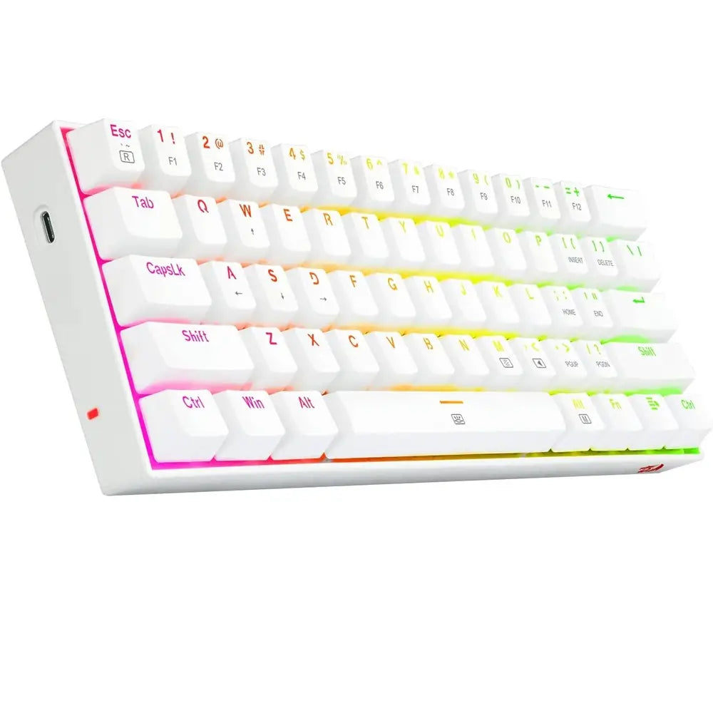 REDRAGON S129W GAMING COMBO 3IN1 KEYBOARD,MOUSE,HEADSET WHITE