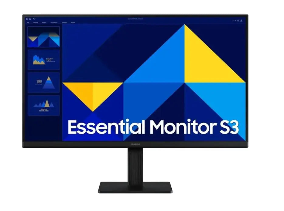 SAMSUNG 27” S3 S30GD ESSENTRAL FHD MONITOR 5MS/100HZ/HDMI1.4/VGA