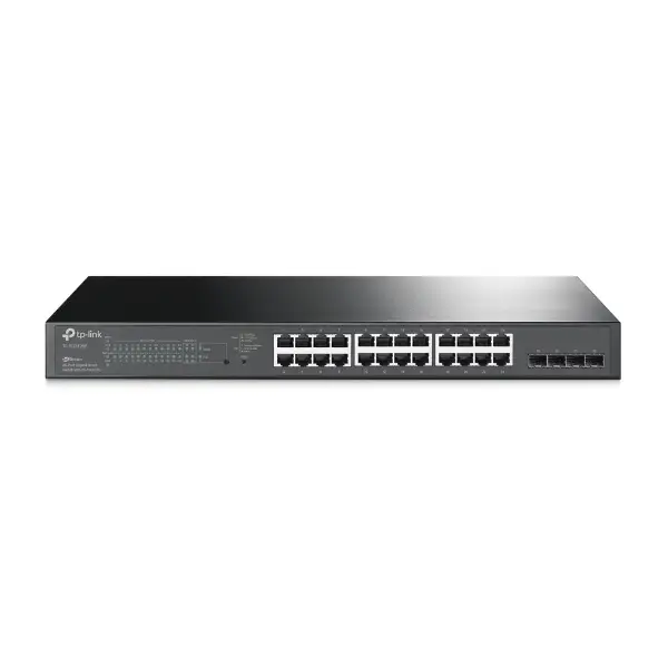 TP-LINK TL-SG2428P 28-PORTS GIGABIT POE +4 SFP MANAGED SWITCH 250W