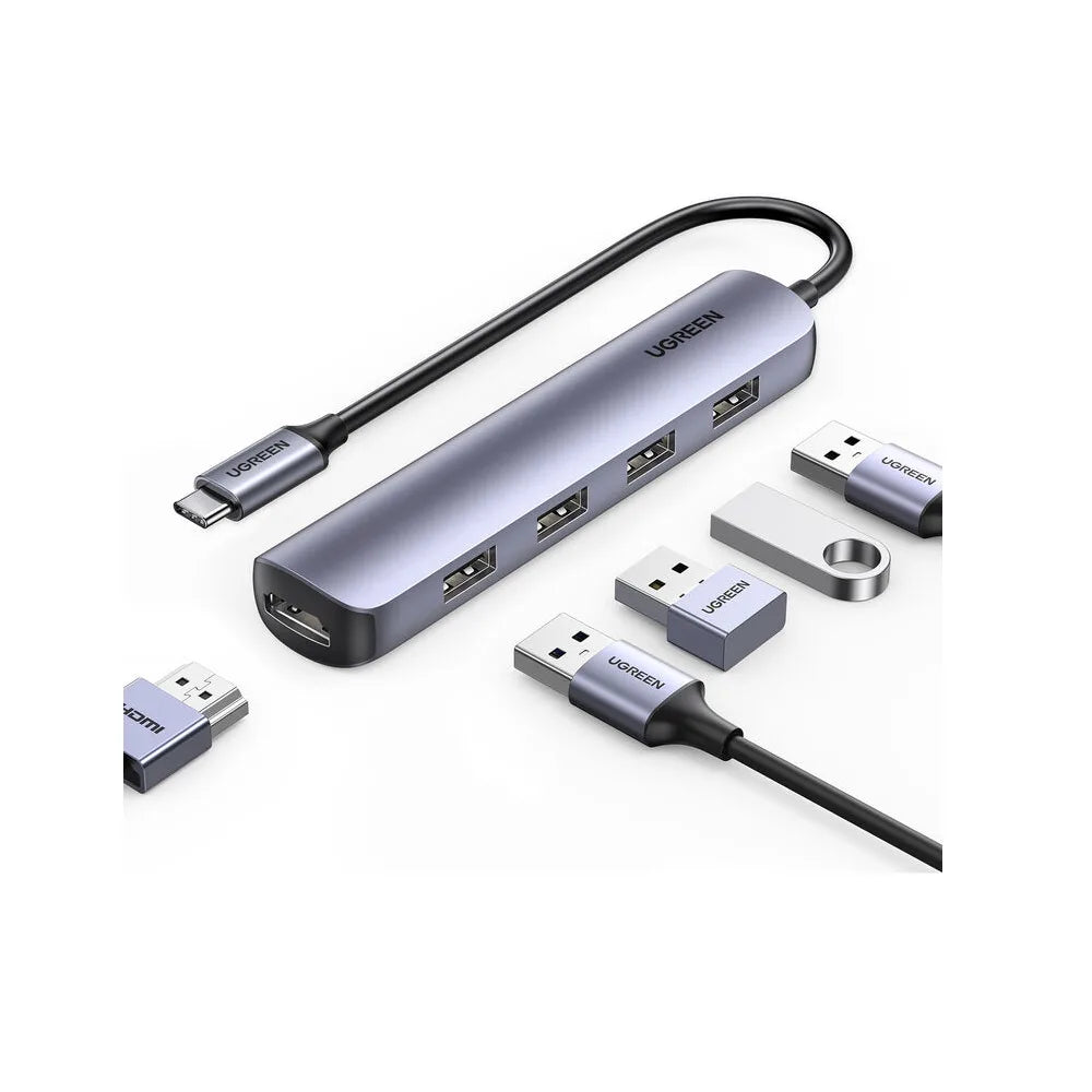 UGREEN CM417 USB-C HUB ADAPTER 5-IN-1 WITH USB-A I HDMI